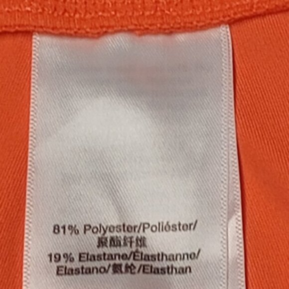 NWT DKNY Sport Coral High Waist Tight Yoga Workout Shorts Size XS - Picture 4 of 7